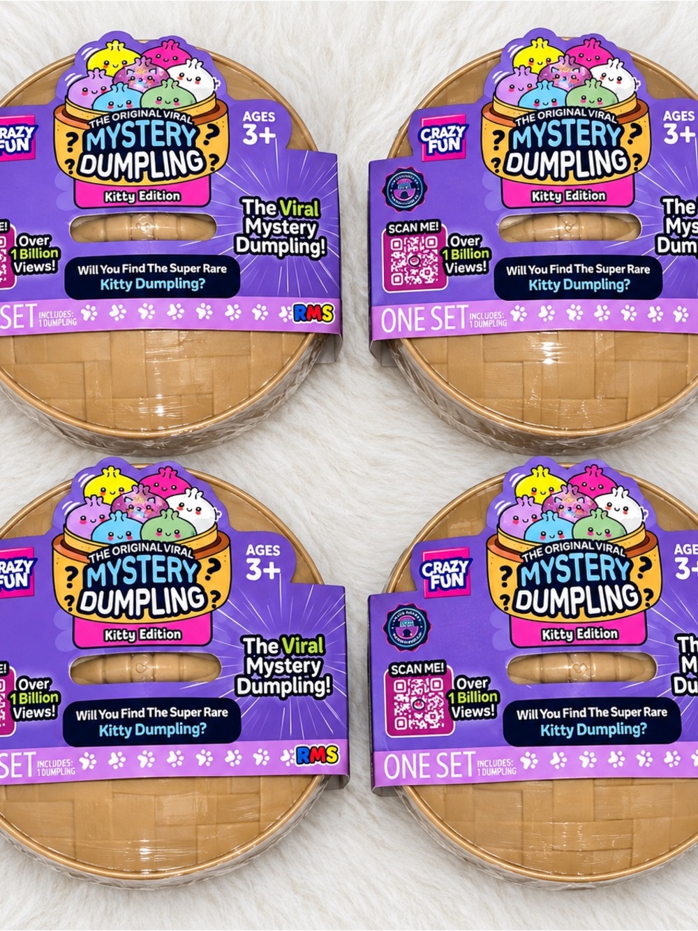 Mystery Dumpling Kitty Edition - Purple Packaging